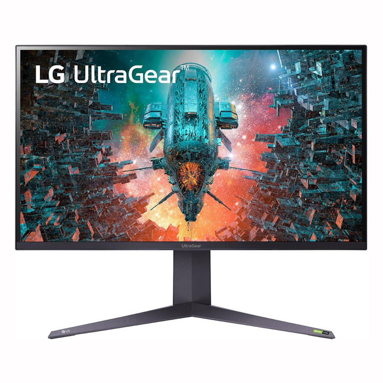 LG 32GQ950-B.AUS 32GQ950-B AUS 32 UltraGear UHD 4K Nano IPS with ATW 1ms 2144Hz HDR 1000 Monitor with G SYNC Compatible, Black